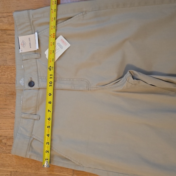 ST. JOHN'S BAY BRAND WOMEN'S PLUS SIZE KHAKI WIDE LEG PANTS SIZE 16 TALL - Picture 8 of 15